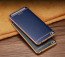 Vaku ® Xiaomi Redmi 5A Leather Stitched Gold Electroplated Soft TPU Back Cover