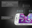 Rock ® Samsung Galaxy S6 0.2mm Ultra-thin 2.5D Curved Edge Anti-Blue Light 9H Hardness Explosion-Proof Tempered Glass Screen Protector Transparent