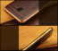 VAKU ® Samsung Galaxy A5 (2016) European Leather Stitched Gold Electroplated Soft TPU Back Cover
