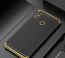 Vaku ® Xiaomi Redmi Note 5 Pro CAUSEWAY Series Electroplated Shine Bumper Finish Full-View Display + Ultra-thin Transparent Back Cover