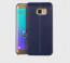Vaku ® Samsung Galaxy C7 Pro Lexza Series Double Stitch Leather Shell with Metallic Camera Protection Back Cover