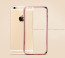 MeePhone ® For Apple iPhone 6 Plus / 6S Plus Noble Series Metal Electroplating Bumper Transparent Back Cover