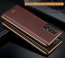 Vaku ® Samsung Galaxy A72 Vertical Leather Stitched Gold Electroplated Soft TPU Back Cover