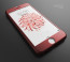 i-Paky ® Apple iPhone 6 / 6S 360 Full Protection Metallic Finish 3-in-1 Ultra-thin Slim Front Case + Tempered + Back Cover