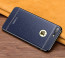 VAKU ® Apple iPhone 7 Plus Leather Stitched Gold Electroplated Soft TPU Back Cover