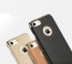Vaku ® Apple iPhone 6 Plus / 6S Plus Altrim Grained Leather Ultra-thin Metal Electroplating Splicing PC Back Cover