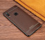 Vaku ® Vivo V9 Leather Stitched Gold Electroplated Soft TPU Back Cover