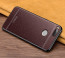 Vaku ® Xiaomi Mi A1 Leather Stitched Gold Electroplated Soft TPU Back Cover