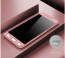 Vaku ® Oppo A57 360 Full Protection Metallic Finish 3-in-1 Ultra-thin Slim Front Case + Tempered + Back Cover