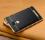 VAKU ® XIAOMI Redmi Note 3 Leather Stitched  Gold Electroplated Soft TPU Back Cover