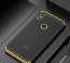 Vaku ® Xiaomi Redmi Note 6 Pro CAUSEWAY Series Electroplated Shine Bumper Finish Full-View Display + Ultra-thin Transparent Back Cover
