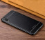 Vaku ® Vivo X21 Leather Stitched Gold Electroplated Soft TPU Back Cover
