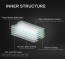 Dr. Vaku ® Samsung Galaxy S4 Mini Ultra-thin 0.2mm 2.5D Curved Edge Tempered Glass Screen Protector Transparent