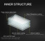 Dr. Vaku ® Oppo R7 Ultra-thin 0.2mm 2.5D Curved Edge Tempered Glass Screen Protector Transparent