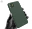 Mercedes Benz ® Apple iPhone 11 Liquid Silicon Velvet-Touch Silk Finish Shock-Proof Back Cover
