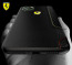 Ferrari ® Apple iPhone 11 Pro Max ON TRACK Racing Shield Rubber Soft Carbon Fiber Back Cover