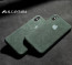 VAKU ® For Apple iPhone XS Max Alcantara Super Suede Logo Leather Cover