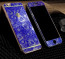 Dr. Vaku ® Apple iPhone 6 / 6S Golden Embossed Floral Design Metallic Finish Tempered Glass (FRONT +BACK)