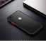 Vaku ® Apple iPhone 8 Translucent Armor Case with 3 sets of Colored Buttons PC Case