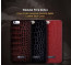 Comma ® Apple iPhone 6 / 6S Trex Series Croco Finish Luxurious Genuine Italian Leather Back Cover