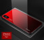 Vaku ® Apple iPhone XS Optical zoom Series Glass Ultra-Shine Luxurious Tempered Finish Silicone Frame Thin Back Cover