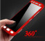 Vaku ® Samsung Galaxy J7 Max 360 Full Protection Metallic Finish 3-in-1 Ultra-thin Slim Front Case + Tempered + Back Cover