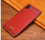 Vaku ® Vivo X21 Leather Stitched Gold Electroplated Soft TPU Back Cover