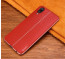 Vaku ® Vivo X21 Lexza Series Double Stitch Leather Shell with Metallic Camera Protection Back Cover