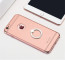 Vorson ® Apple iPhone 6 / 6S Ling series Ultra Thin Electroplating Splicing PC + Inbuilt Metal Ring Kickstand Back Cover