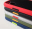 Vaku ® Apple iPhone XR Translucent Armor Case with 3 sets of Colored buttons PC Back cover