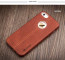 Vorson ® Apple iPhone 5 / 5S / SE Lexza Series Double Stitch Leather Shell with Metallic Logo Display Back Cover