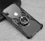 VAKU ® Apple iPhone XS Max Batman Black Aluminum Metal Back cover with 360 rotating Ring Holder