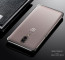 Vaku ® OnePlus 6 CAUSEWAY Series Electroplated Shine Bumper Finish Full-View Display + Ultra-thin Transparent Back Cover