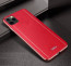 Vaku ® For Apple iPhone 11 Pro Vertical Leather Stitched Gold Electroplated Soft TPU Back Cover