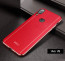 VAKU ® Vivo V9 Vertical Leather Stitched Gold Electroplated Soft TPU Back Cover