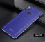 VAKU ® Vivo V9 Vertical Leather Stitched Gold Electroplated Soft TPU Back Cover
