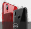Vaku ® Vivo V9 CAUSEWAY Series Electroplated Shine Bumper Finish Full-View Display + Ultra-thin Transparent Back Cover