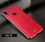 VAKU ® Vertical Leather Stitched Gold Electroplated Soft TPU Back Cover