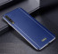 Vaku ® Xiaomi Mi A3 Vertical Leather Stitched Gold Electroplated Soft TPU Back Cover
