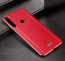 Vaku ® Xiaomi Redmi Note 8 Vertical Leather Stitched Gold Electroplated Soft TPU Back Cover