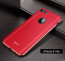 VAKU ® Vertical Leather Stitched Gold Electroplated Soft TPU Back Cover