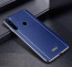Vaku ® Xiaomi Redmi Note 8 Vertical Leather Stitched Gold Electroplated Soft TPU Back Cover