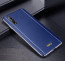 Vaku ®  Vivo S1 Vertical Leather Stitched Gold Electroplated Soft TPU Back Cover