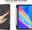VAKU ®  iPad Pro 12.9" Silicon with Pencil Stand Tri-Fold case