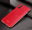 Vaku ®  Vivo S1 Vertical Leather Stitched Gold Electroplated Soft TPU Back Cover
