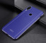 Vaku ® Xiaomi Redmi Note 7 / Note 7 Pro / Note 7S Vertical Leather Stitched Gold Electroplated Soft TPU Back Cover