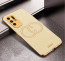 Vaku ® Oppo F19 Pro Plus 5G Skylar Leather Pattern Gold Electroplated Soft TPU Back Cover