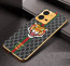 Vaku ® Vivo V25 5G Lynx Designer Leather Pattern Gold Electroplated Soft TPU Back Cover Case