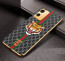 Vaku ® Vivo T1x Lynx Designer Leather Pattern Gold Electroplated Soft TPU Back Cover Case