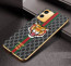 Vaku ® Vivo T1x Lynx Designer Leather Pattern Gold Electroplated Soft TPU Back Cover Case